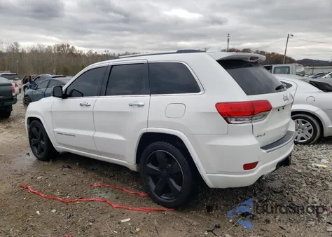 2014 Jeep Grand Cherokee Overland from USA, damaged, VIN 1C4RJFCG5EC276258